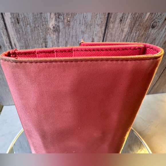 Prada Pink trifold Wallet Clutch with coin purse - Picture 9 of 13